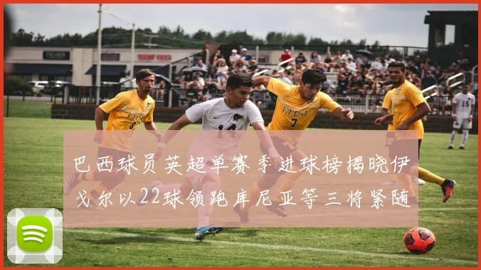 巴西球员英超单赛季进球榜揭晓伊戈尔以22球领跑库尼亚等三将紧随其后